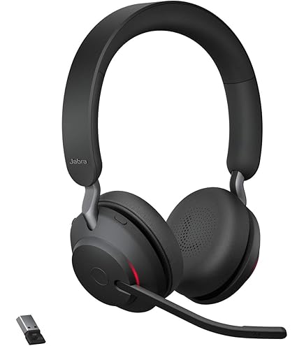 Amazon.com: Jabra Evolve2 65 - USB-A UC Stereo with Charging Stand